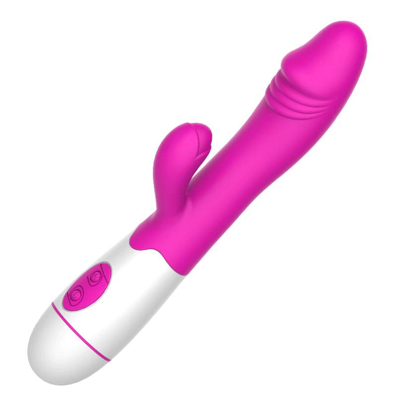 USB Rechargable Rabbit Vibrator for Women