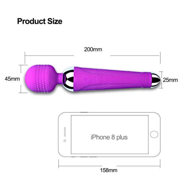 Pocket Size Magic AV Wand Vibrator for Women