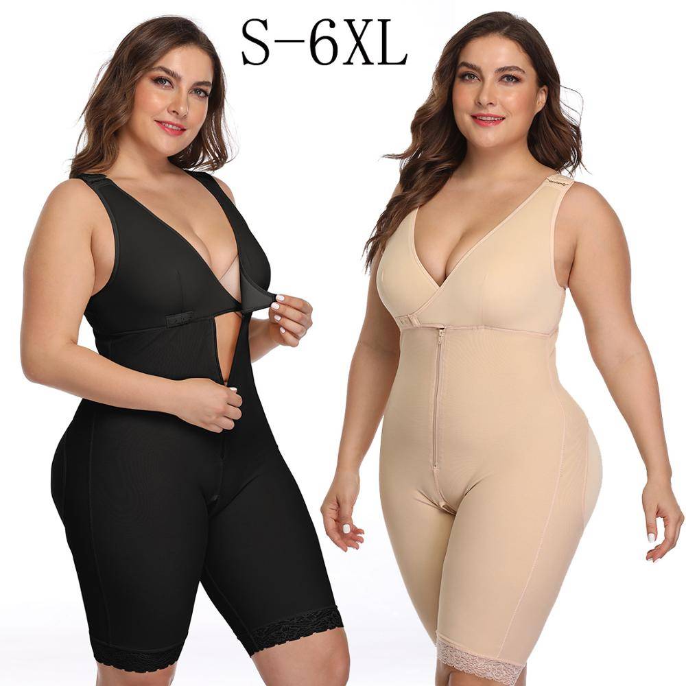Body Shapewear Women Butt Lifter Sexy Beauty Underwear Waist Shaper Seamless Thigh Trimmer Slimming Bodysuit Plus Size S-6XL