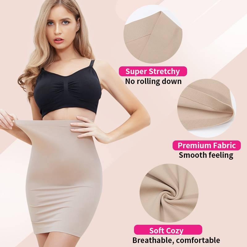 Wholesale Super Elastic Control Slips Women Slimming Underwear High Waist Body Shaper Tummy Control Panties Slip Modeling Corset