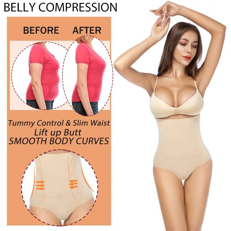 Magic Body Shapewear Women High Waist Slimming Control Panties Briefs Lady Corset Underwear Waist Trainer Butt lifter Panties