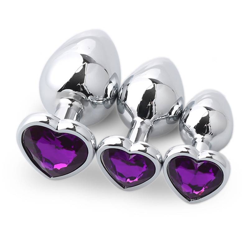 Purple Heart Butt Plug Jewelry