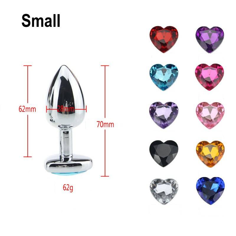 Heart Shaped Butt Plug Jewelry