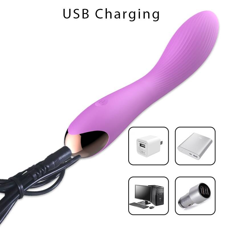 USB Rechargeable Clit Vibrator Female G Spot Clitoral Stimulator Sex Toys for Woman