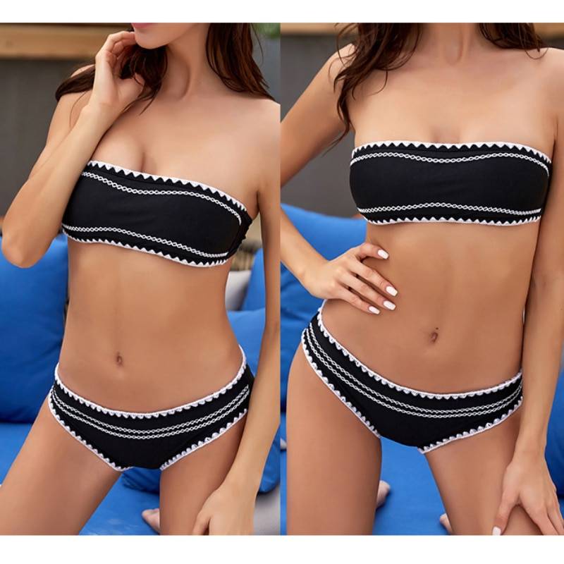Split Bikini Swimsuit Set for Women