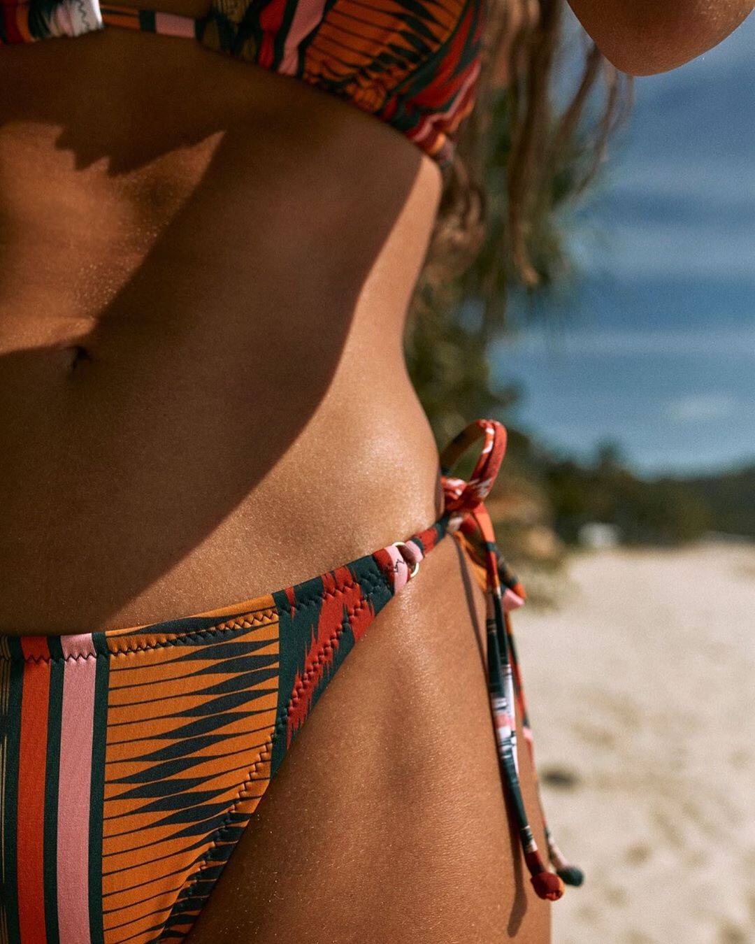 Sexy Bathing Suit Print Bikini Set for Women