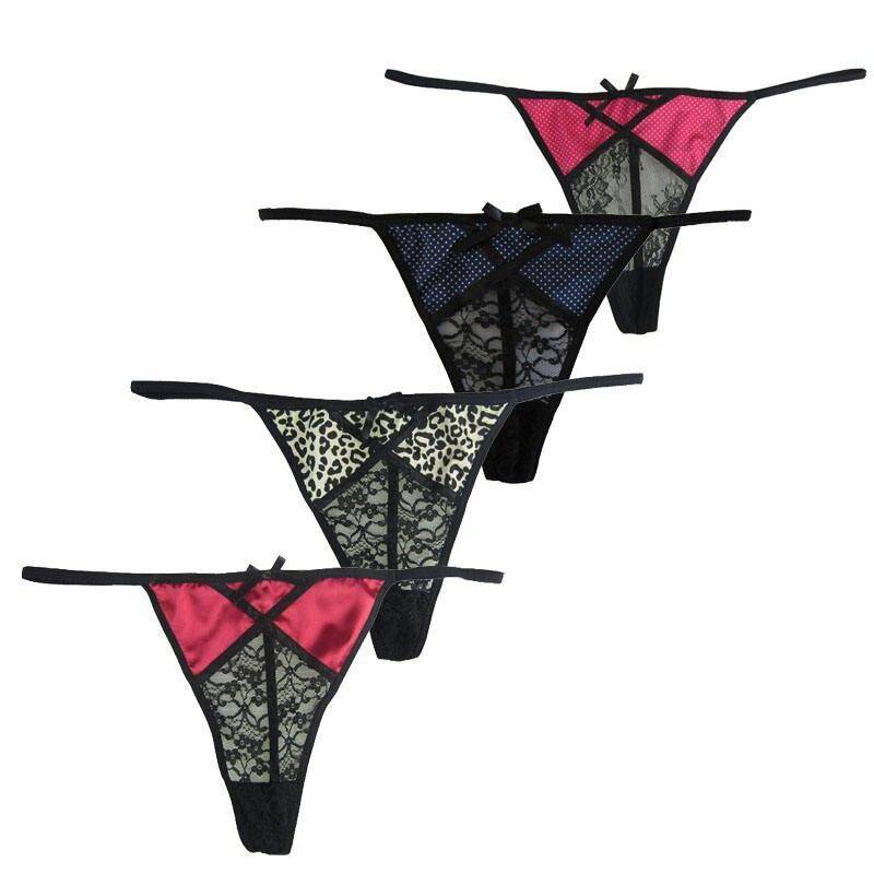 4 Color Sexy G-string Summer Style Panties S to 6XL Size