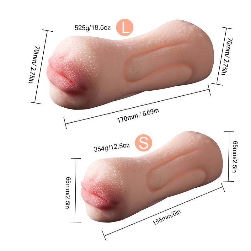 Realistic Mouth Oral & Vagina Sex Toys for Men Masturbator