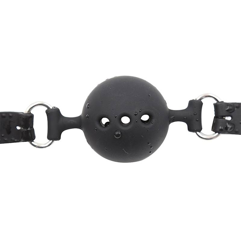 Soft Safety Silicone Open Mouth Gag Ball