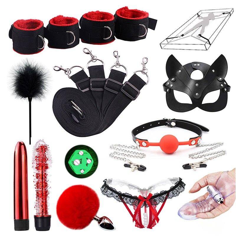 Exclusive 12 Pcs Sex Toys & Accessories Set For Couple Adult Games