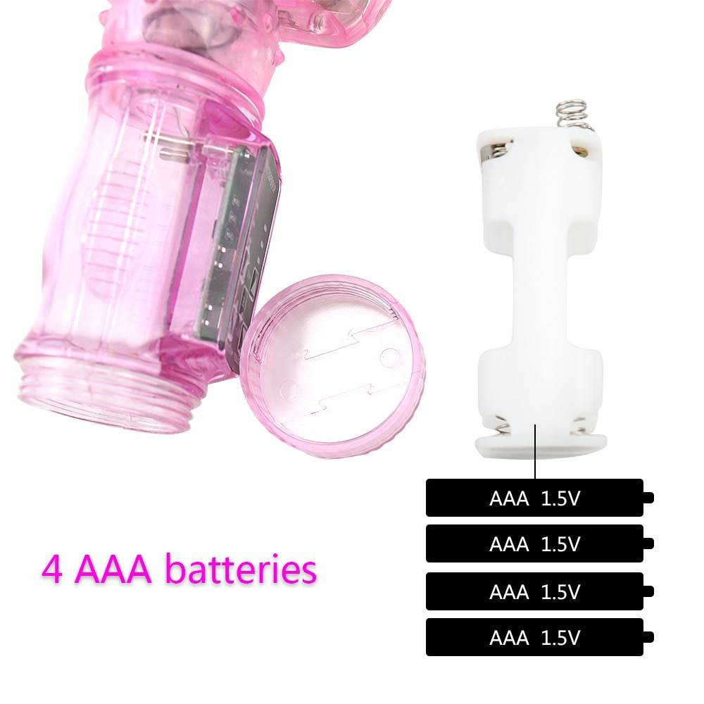 Dual Motor Dildo Rabbit Vibrator 12 Speeds Vibration Rotation Sex Toy