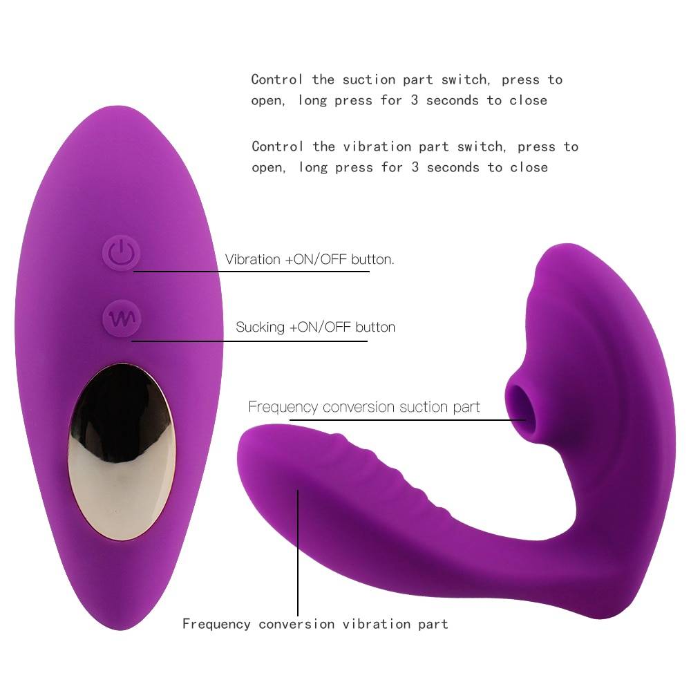 Vagina Sucking 10 Speeds Vibrator Oral Sex Toy for Women Sexual Wellness