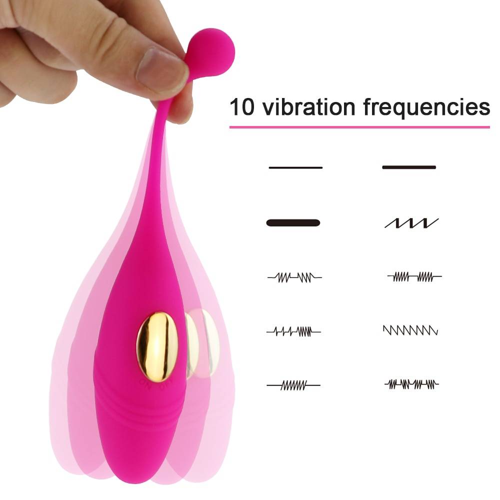 Vibrating Egg with Remote Control for G-spot Clitoris Massage