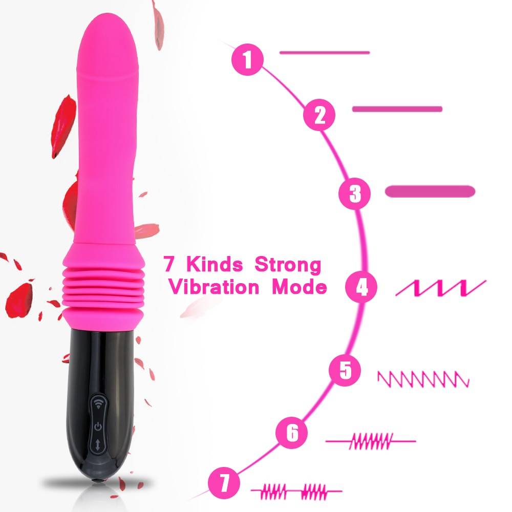 Automatic G spot Dildo 7 Mode Vibrator