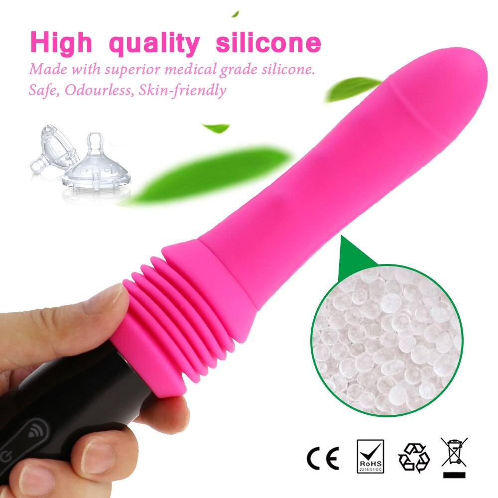 Automatic G spot Dildo Vibrator for Hands-Free Sex Fun