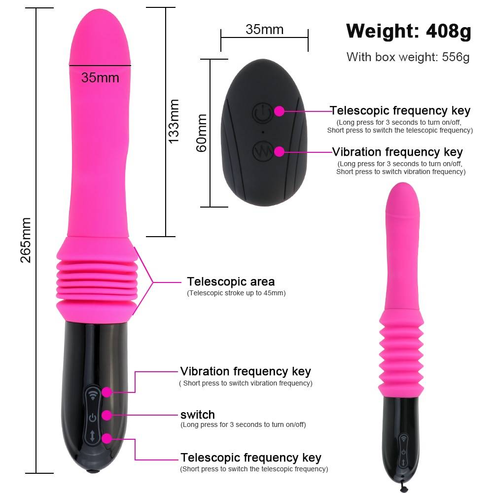 Automatic G spot Dildo Vibrator for Women
