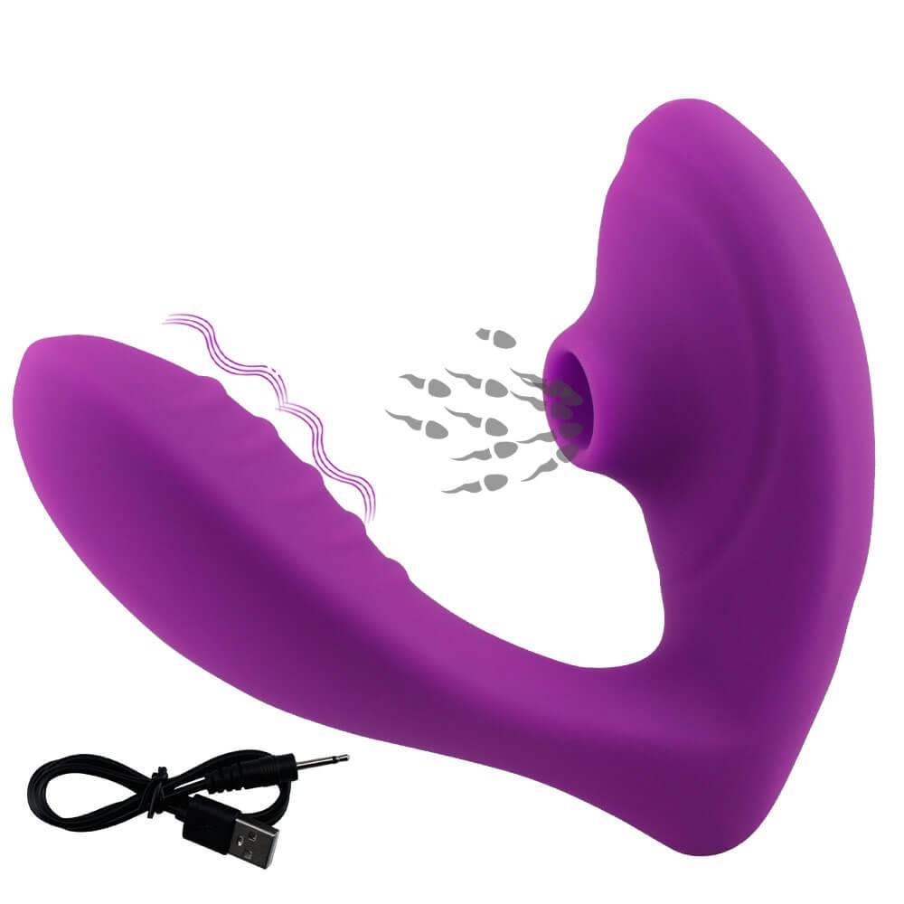 Vagina Sucking 10 Speeds Vibrator Oral Sex Toy for Women Sexual Wellness