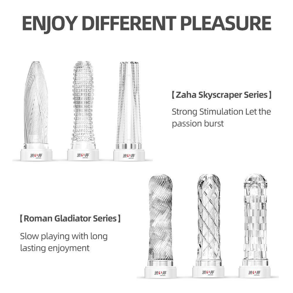 Reusable Condoms - Penis Enlargement Condoms (3pcs)