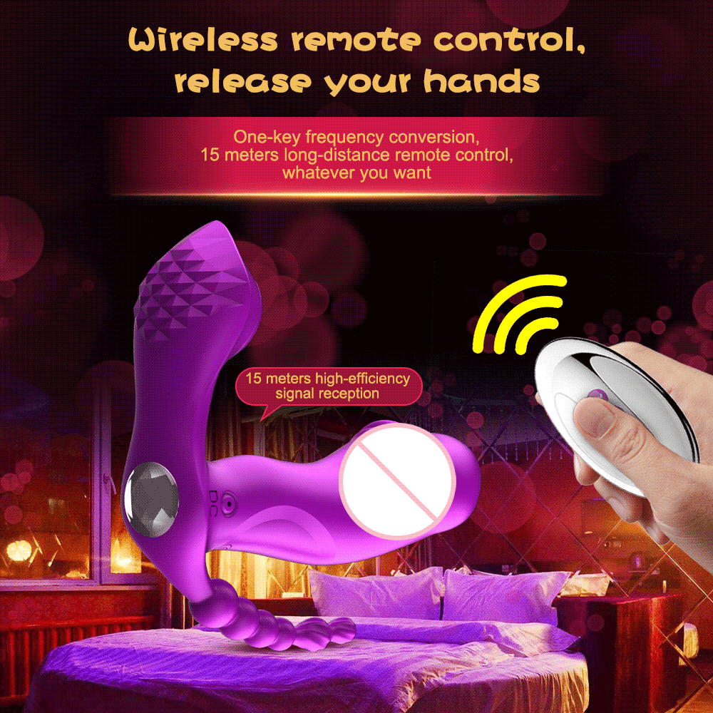 3 IN 1 Sucking Vibrator G-Spot Double Stimulator Oral Sex Toy for Women