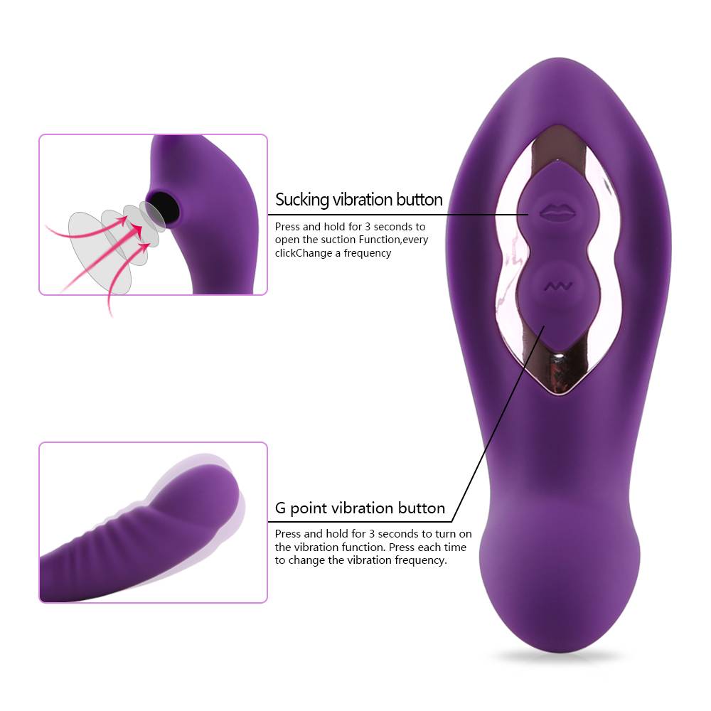 G Spot Vibrator Oral Sex Toy for Woman Masturbation