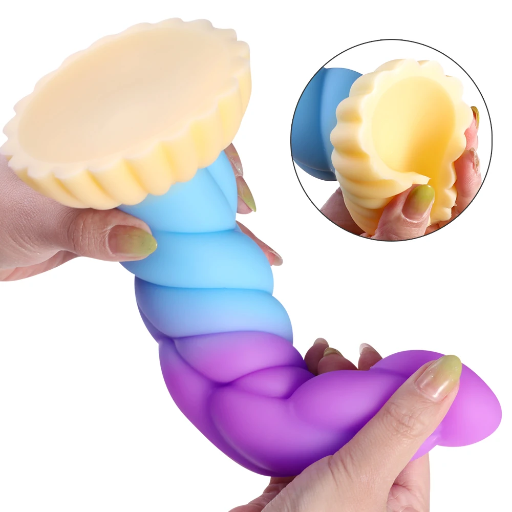 Realistic Monster Dildo for Women Anal Dildo with Strong Suction Cup Silicone Dragon Dildo Prostate Massager Sex Toys for Men