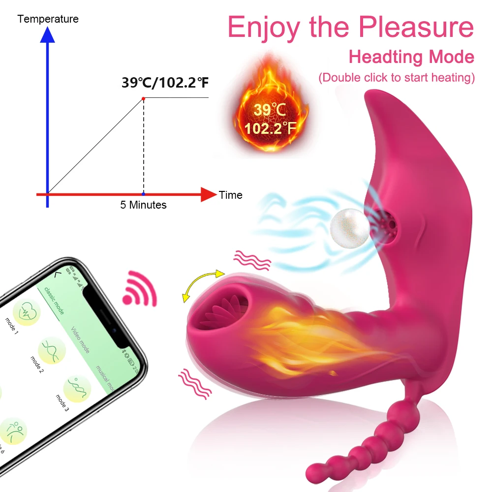 3 IN 1 Bluetooth APP Dildo Vibrator Female Masturbator Vacuum Vagina Clitoris Suck Stimulator Sex Toys for Women Couple Adult 18